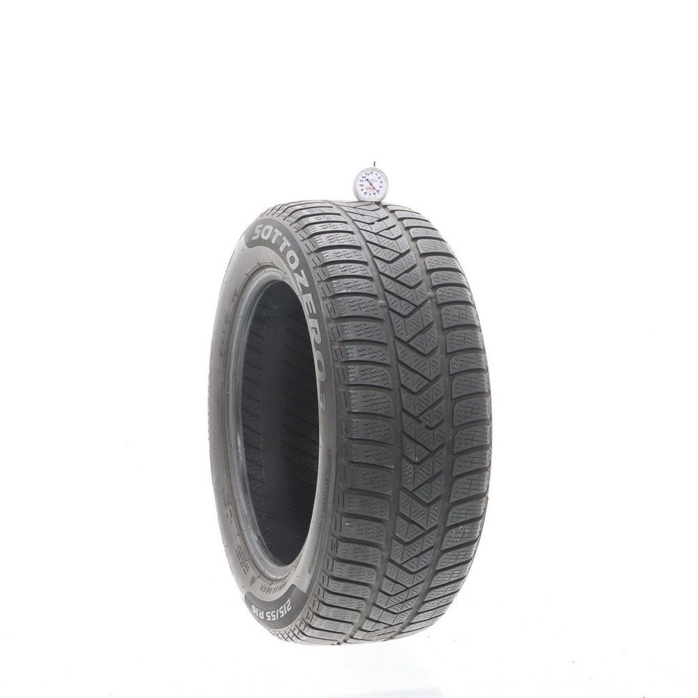 Used 215/55R16 Pirelli Winter Sottozero 3 97H - 5/32 - Image 1