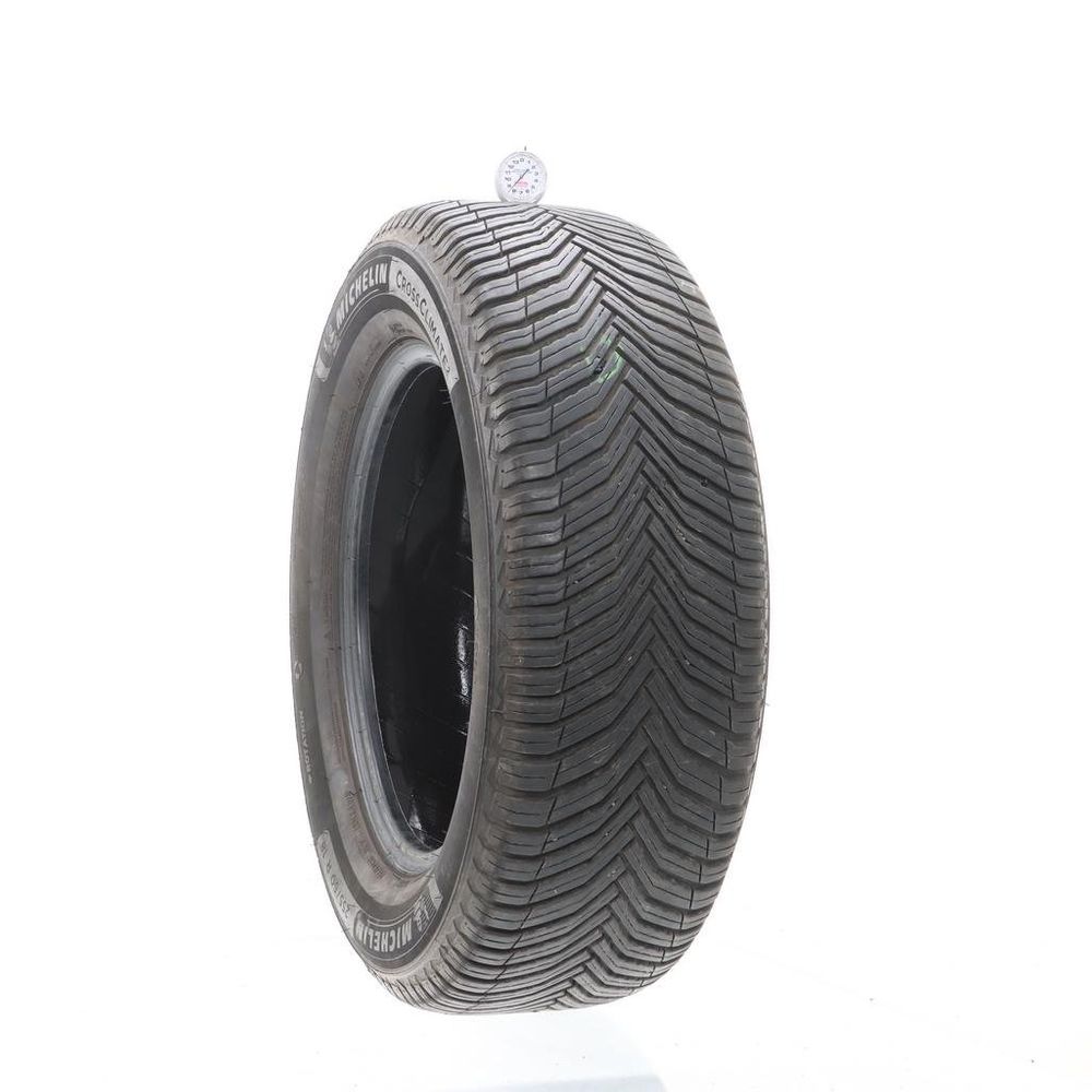 Set of (2) Used 255/60R18 Michelin CrossClimate 2 112V - 8.5-9/32 - Image 1
