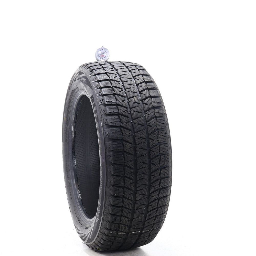 Set of (2) Used 215/55R17 Bridgestone Blizzak WS80 94H - 9-9.5/32 - Image 4