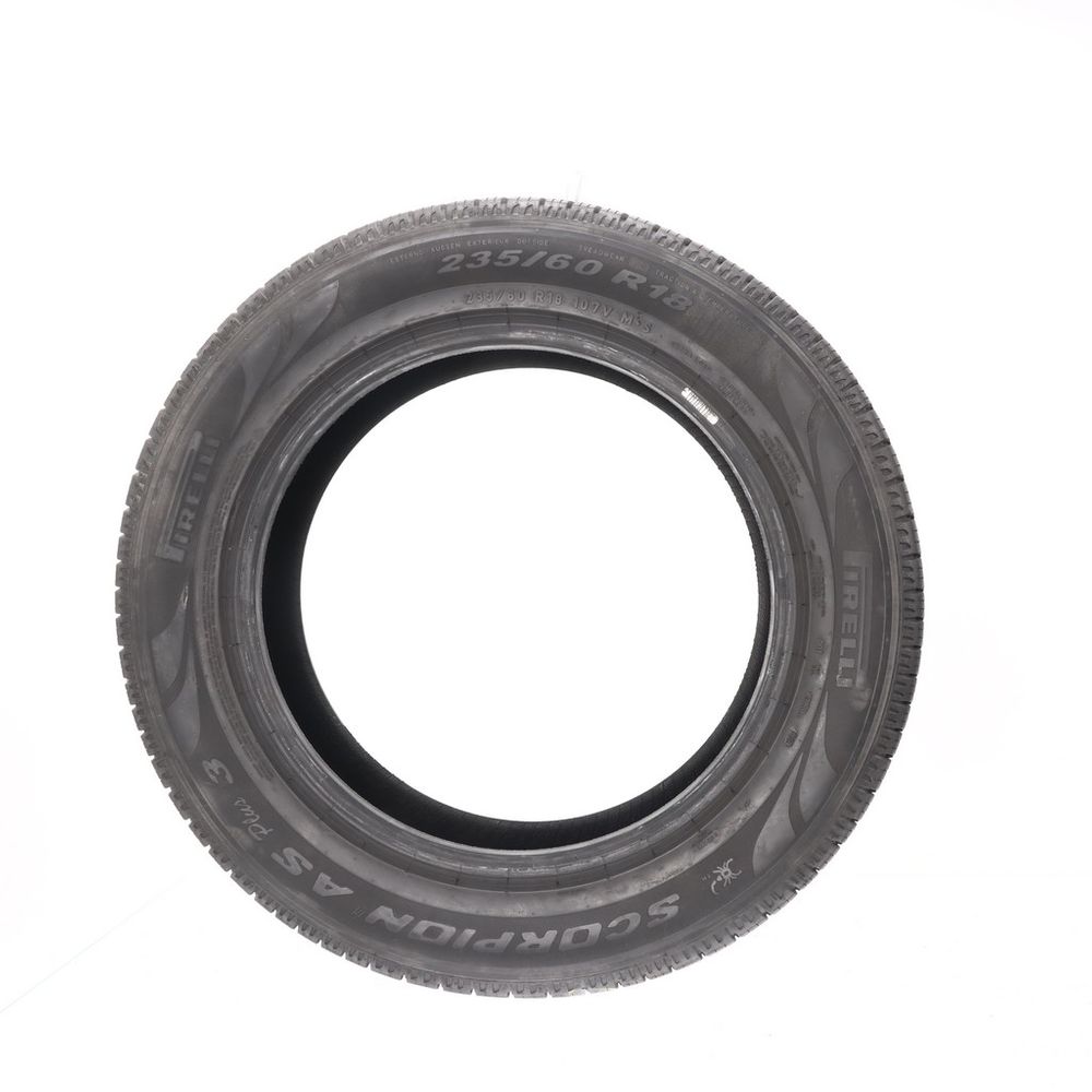Set of (2) Used 235/60R18 Pirelli Scorpion AS Plus 3 107V - 9-10/32 - Image 6