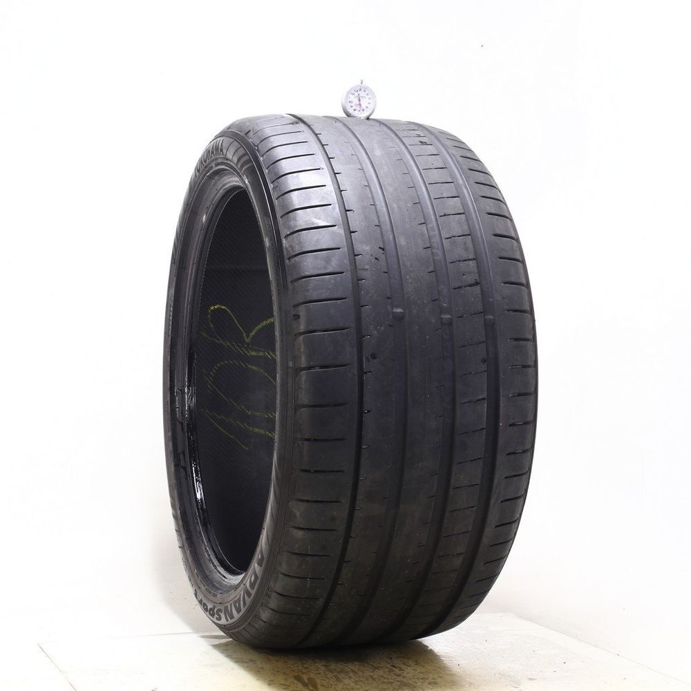 Set of (4) Used 325/35ZR22 Yokohama Advan Sport V107 MO1 114Y - 6.5/32 - Image 1