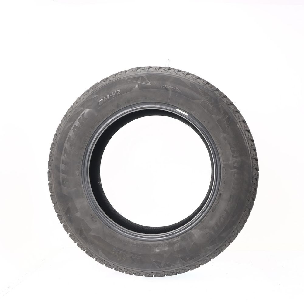 Set of (2) Used 245/65R17 Bridgestone Blizzak DM-V2 107S - 9-9.5/32 - Image 3