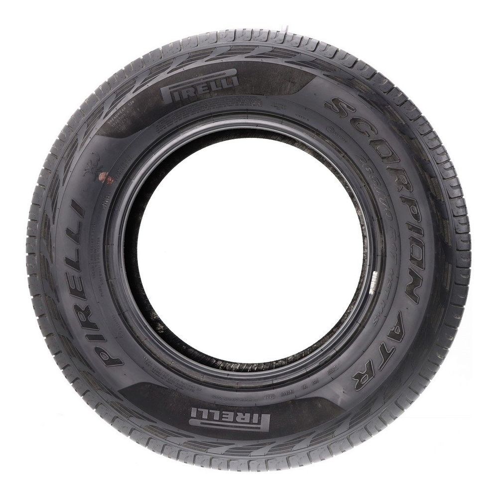 Set of (2) Used 265/70R17 Pirelli Scorpion ATR 115T - 9-10.5/32 - Image 3