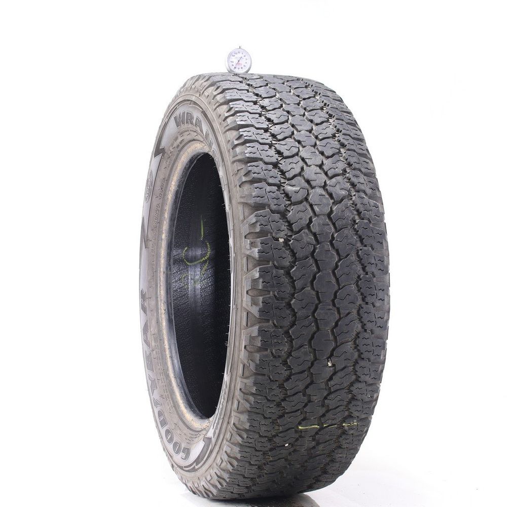Used LT 265/60R20 Goodyear Wrangler All-Terrain Adventure Kevlar 121/118R E - 8/32 - Image 1