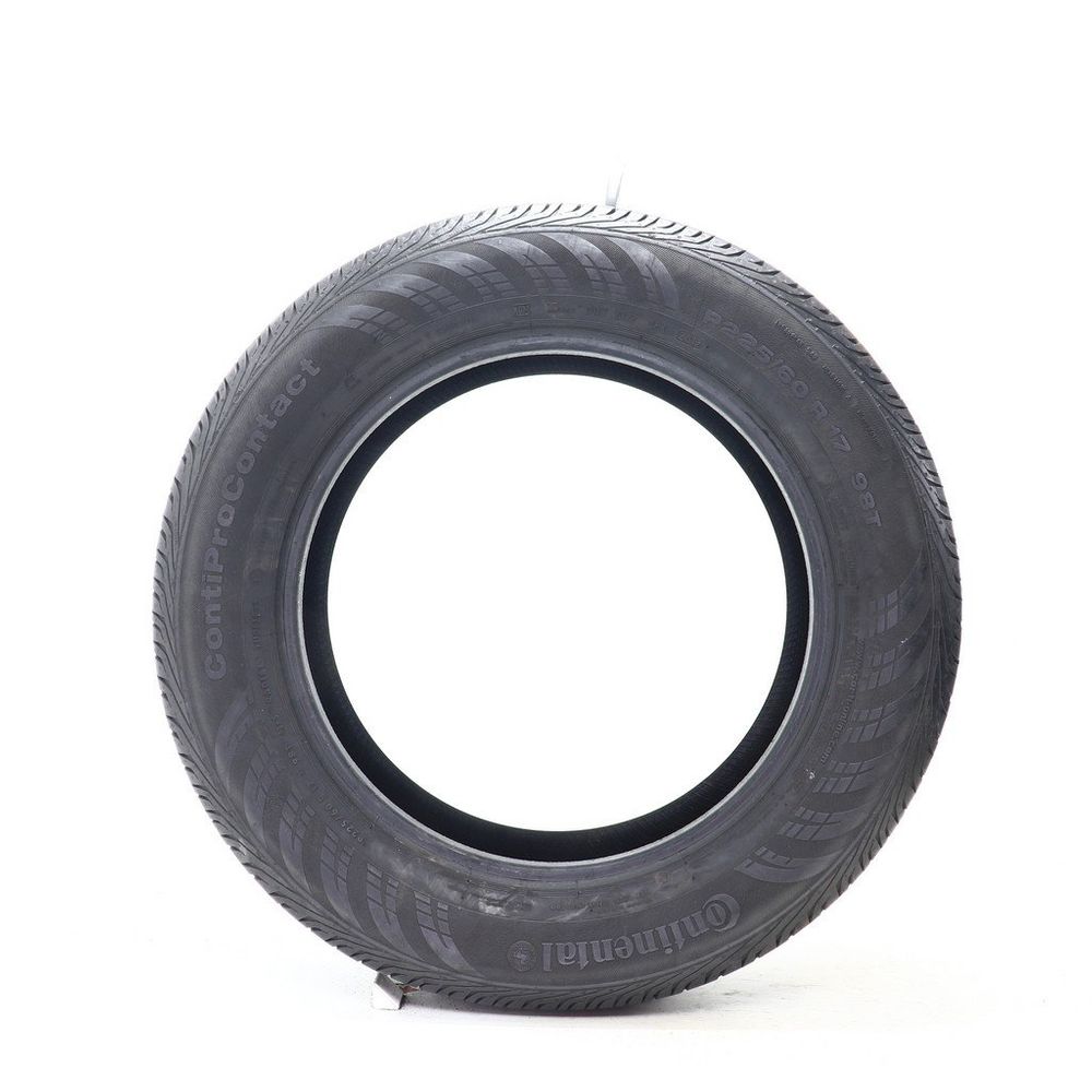 Set of (2) Used 225/60R17 Continental ContiProContact 98T - 7.5-9/32 - Image 3