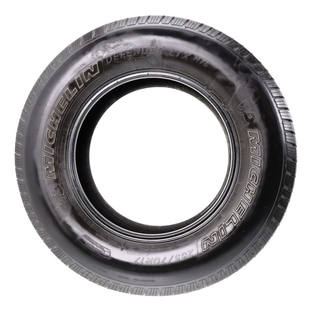Set of (2) Used 265/70R17 Michelin Defender LTX M/S 115T - 9-10/32 - Image 3