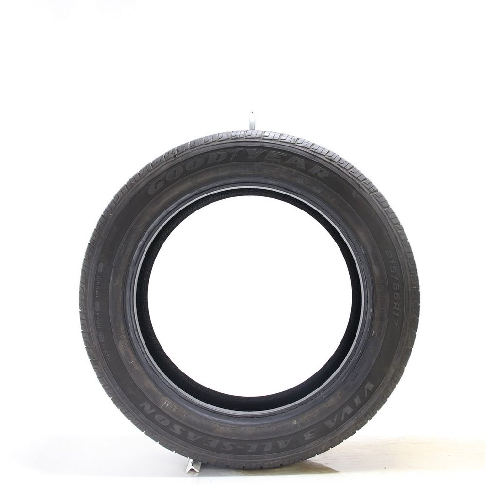 Used 215/55R17 Goodyear Viva 3 All Season 94V - 7.5/32 - Image 3