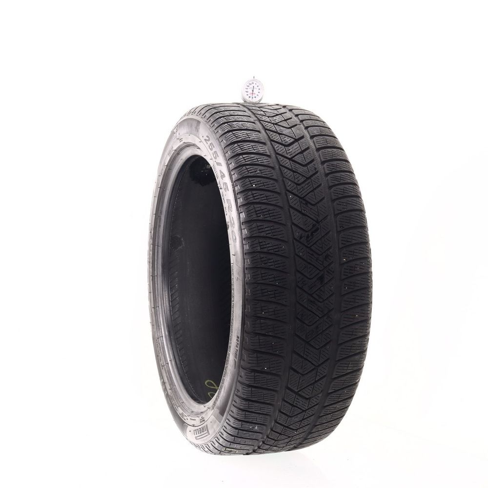 Used 255/45R20 Pirelli Scorpion Winter 105V - 7/32 - Image 1