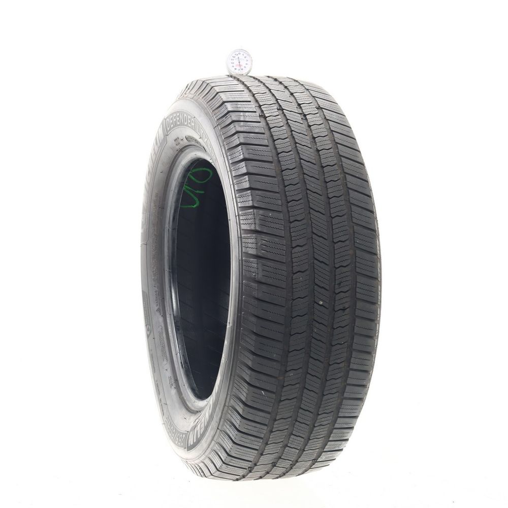 Set of (4) Used 265/60R18 Michelin Defender LTX M/S 110T - 6.5-7/32 - Image 1