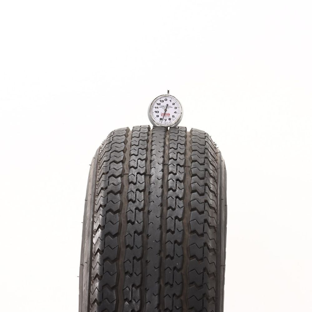 Set of (2) Used ST 205/75R14 Power King Towmax STR II 100/96L C - 7.5-8.5/32 - Image 2