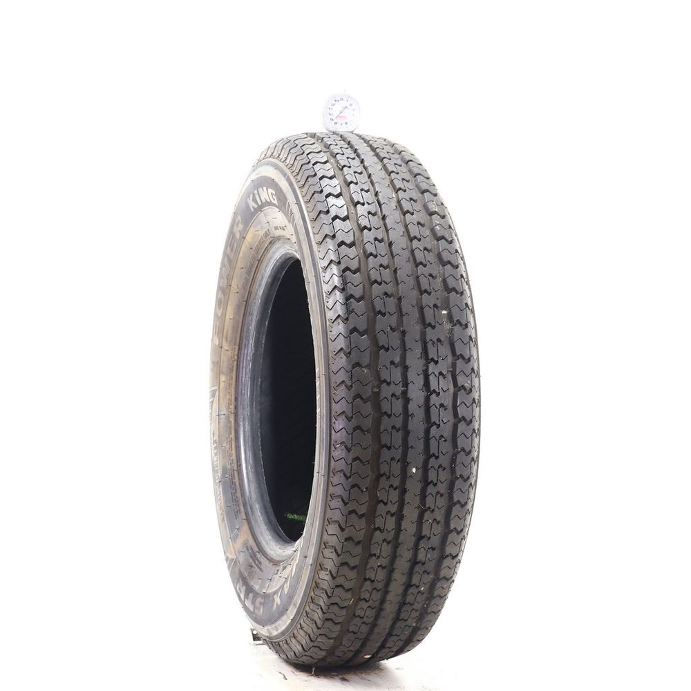 Set of (2) Used ST 205/75R14 Power King Towmax STR II 100/96L C - 7.5-8.5/32 - Image 4