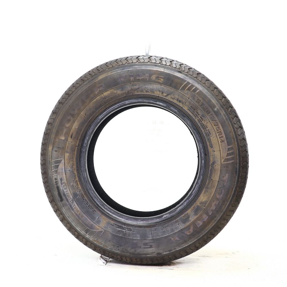 Set of (2) Used ST 205/75R14 Power King Towmax STR II 100/96L C - 7.5-8.5/32 - Image 6