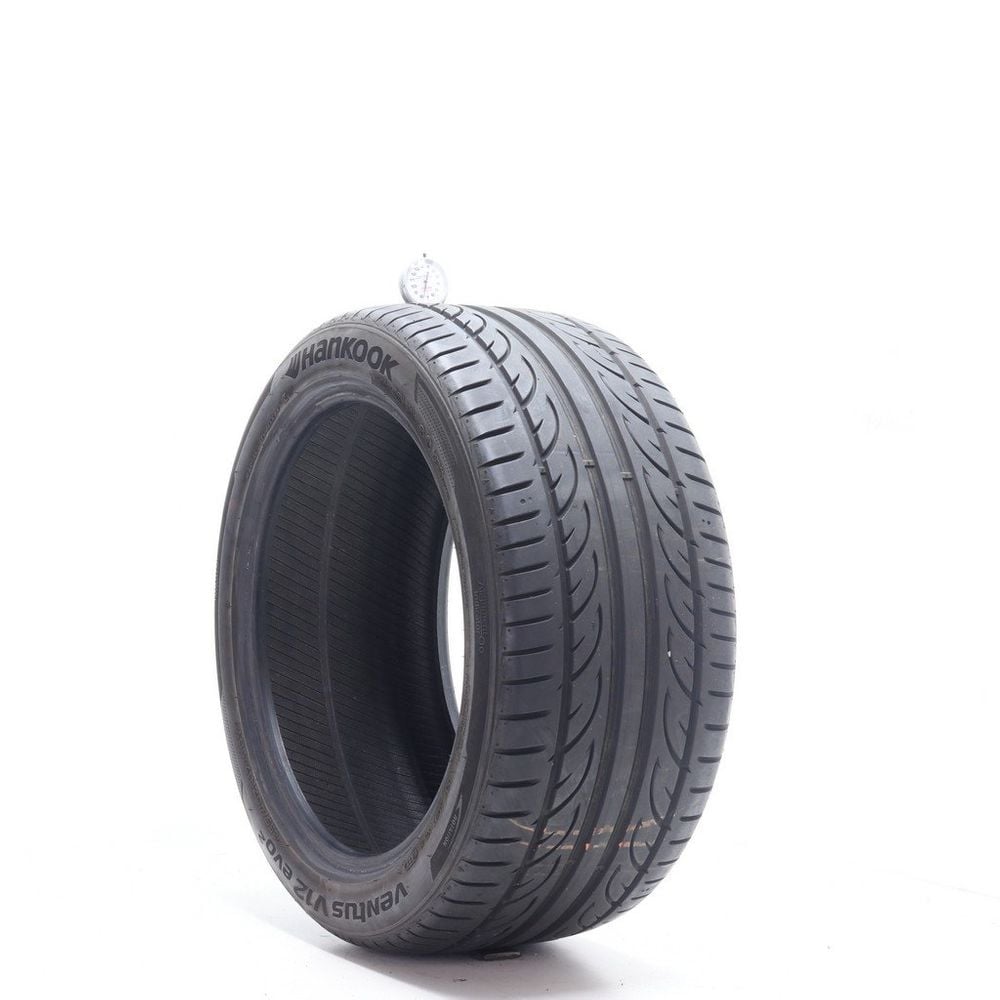 Set of (2) Used 255/40ZR17 Hankook Ventus V12 evo2 (K120) 98Y - 7.5/32 - Image 1