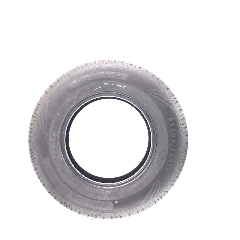 Set of (2) Driven Once ST 205/75R14 Sterling sport Trailer Radial 105/101L D - 8/32 - Image 3