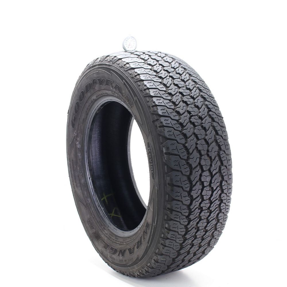 Set of (2) Used 255/65R17 Goodyear Wrangler All-Terrain Adventure Kevlar 110T - 7.5-8/32 - Image 4