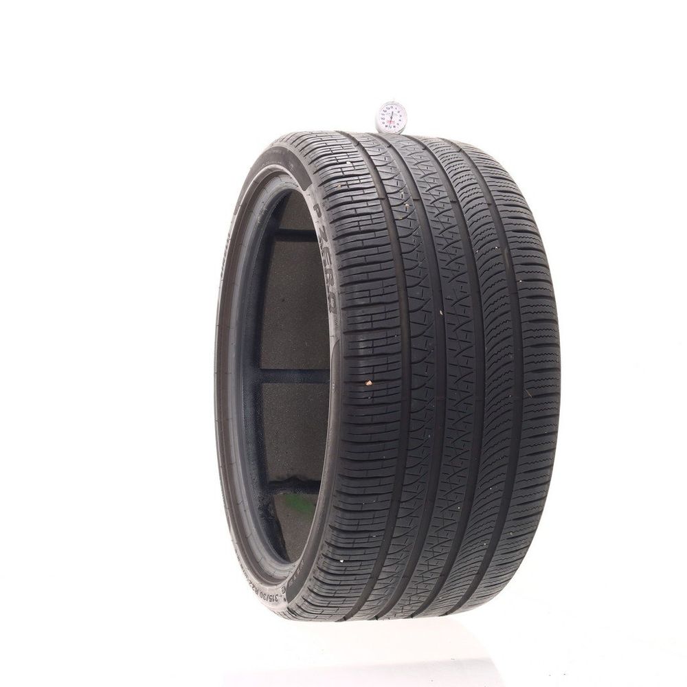 Set of (2) Used 315/30R22 Pirelli P Zero B PNCS 107W - 7/32 - Image 1