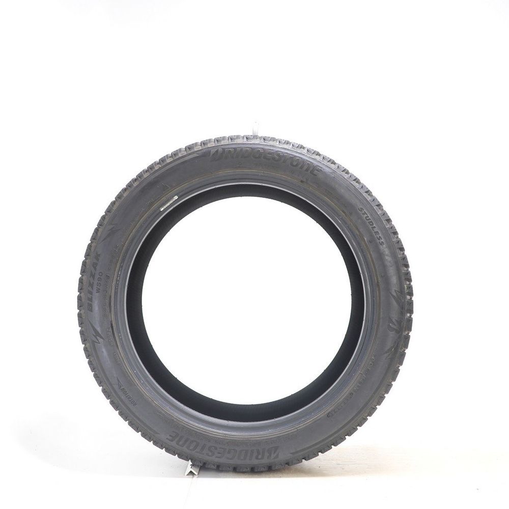 Set of (2) Used 245/45R19 Bridgestone Blizzak WS90 Studless 98H - 10-10.5/32 - Image 3