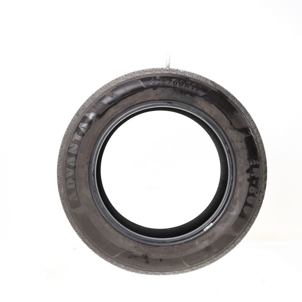 Set of (2) Used 225/60R17 Advanta ER-800 99H - 7/32 - Image 3