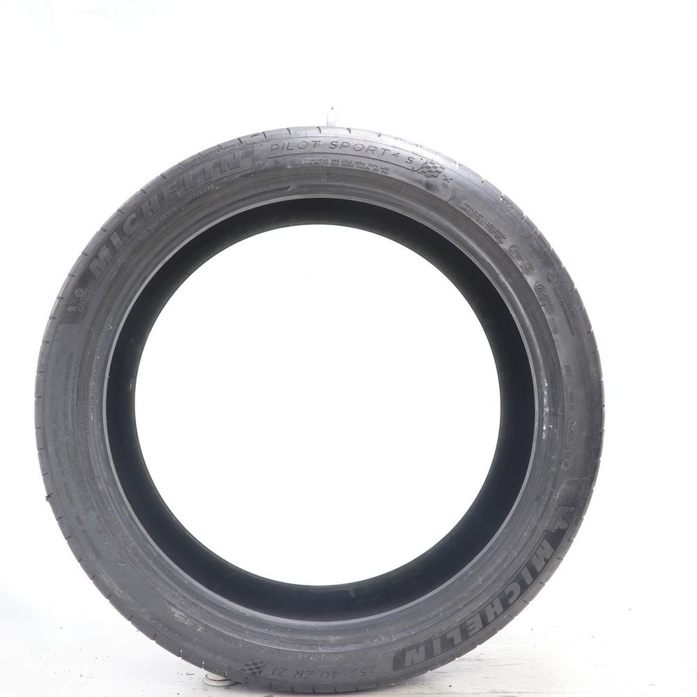 Set of (2) Used 255/40ZR21 Michelin Pilot Sport 4 S 102Y - 6-7.5/32 - Image 6