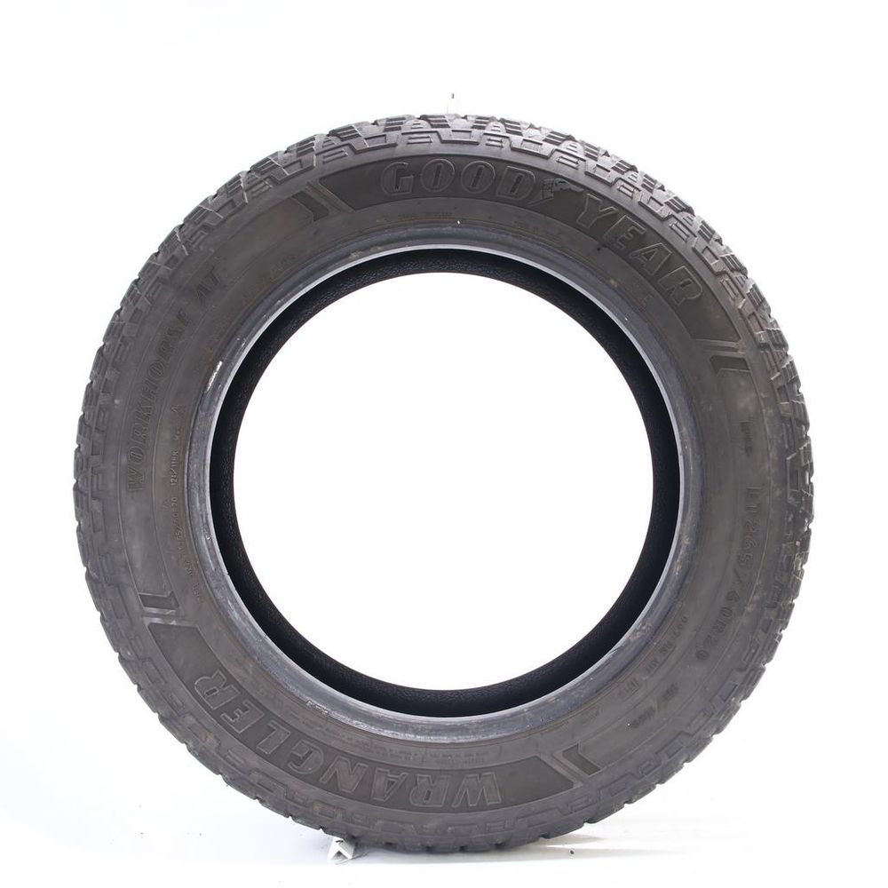 Used LT 265/60R20 Goodyear Wrangler Workhorse AT 121/118R E - 4/32 - Image 3