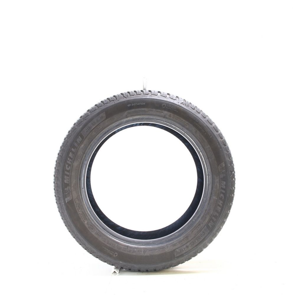 Set of (2) Used 215/55R16 Michelin CrossClimate 2 97H - 9-9.5/32 - Image 3