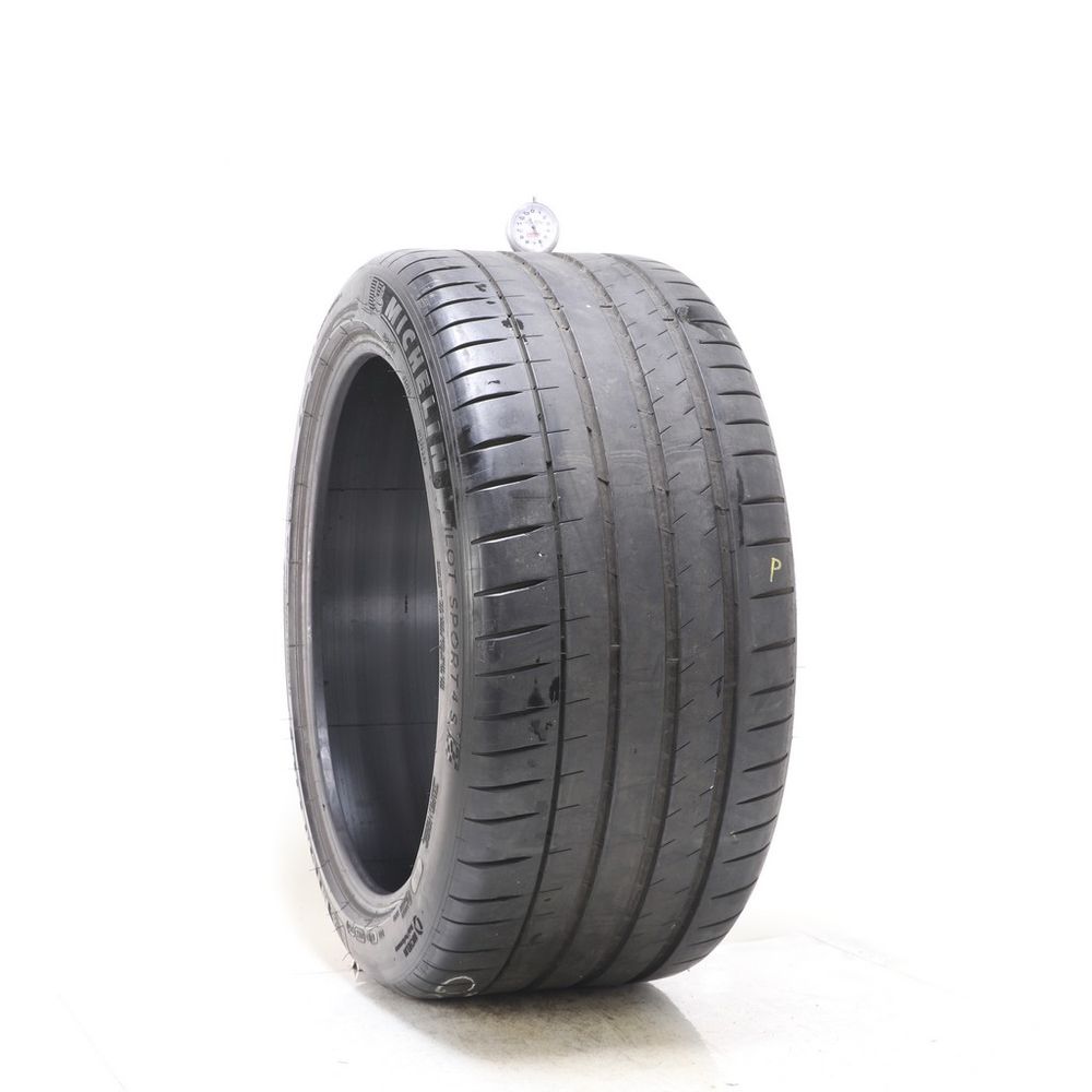 Set of (2) Used 295/35ZR20 Michelin Pilot Sport 4 S 105Y - 6-6.5/32 - Image 1