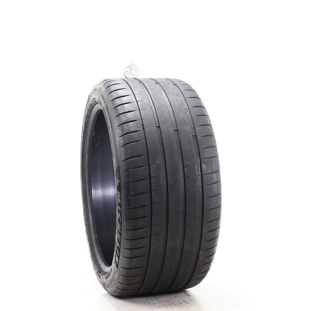Set of (2) Used 295/35ZR20 Michelin Pilot Sport 4 S 105Y - 6-6.5/32 - Image 4