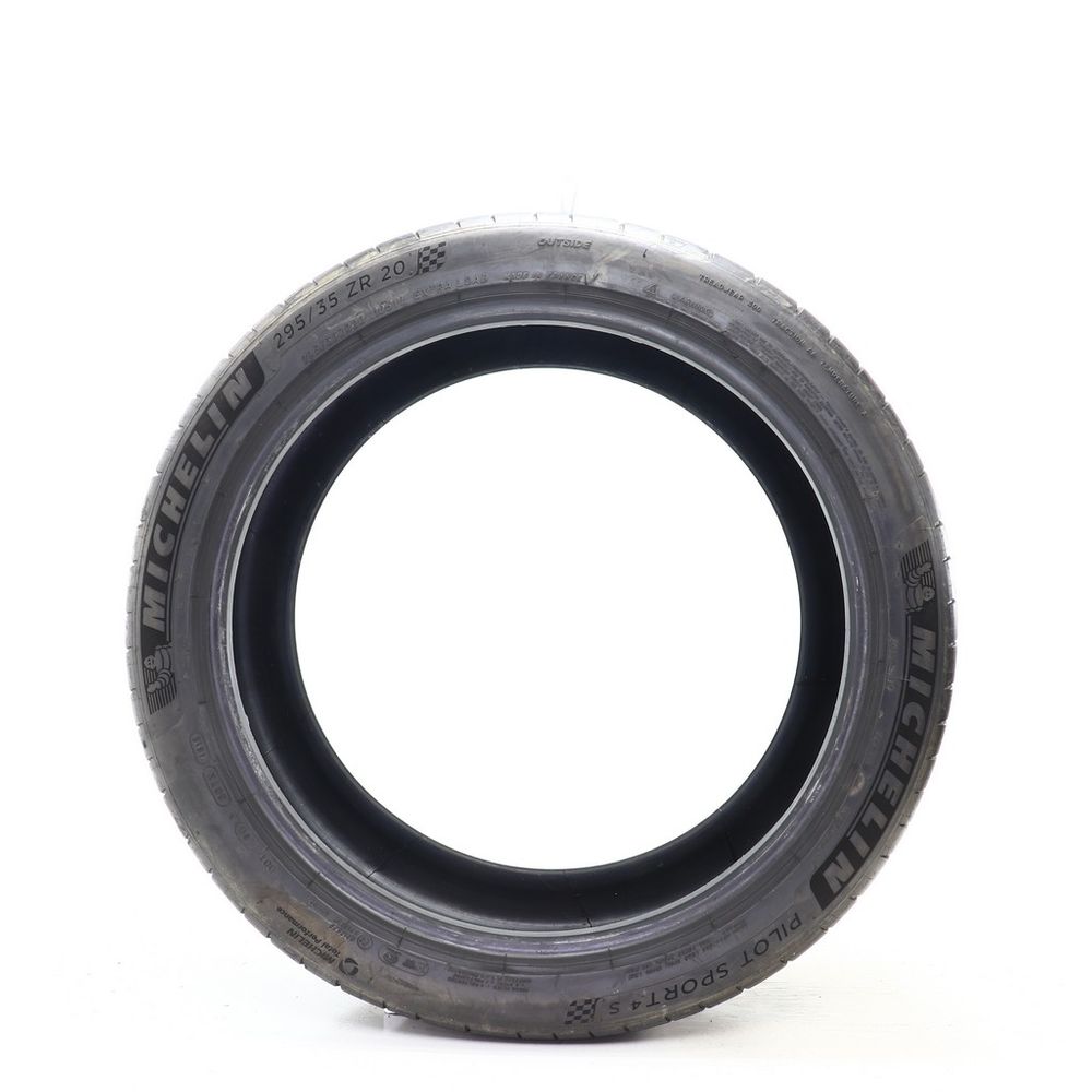 Set of (2) Used 295/35ZR20 Michelin Pilot Sport 4 S 105Y - 6-6.5/32 - Image 6