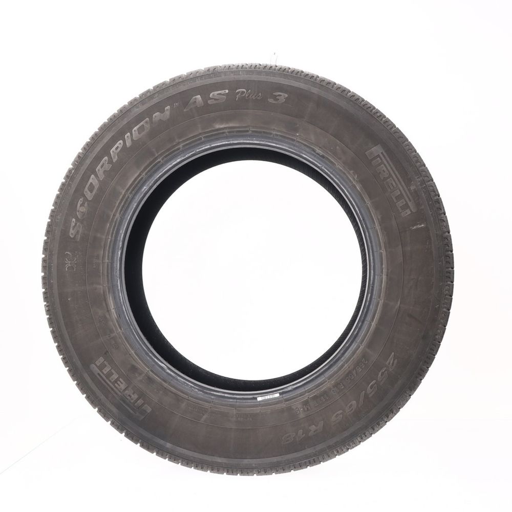 Set of (2) Used 255/65R18 Pirelli Scorpion AS Plus 3 111T - 6-7/32 - Image 3