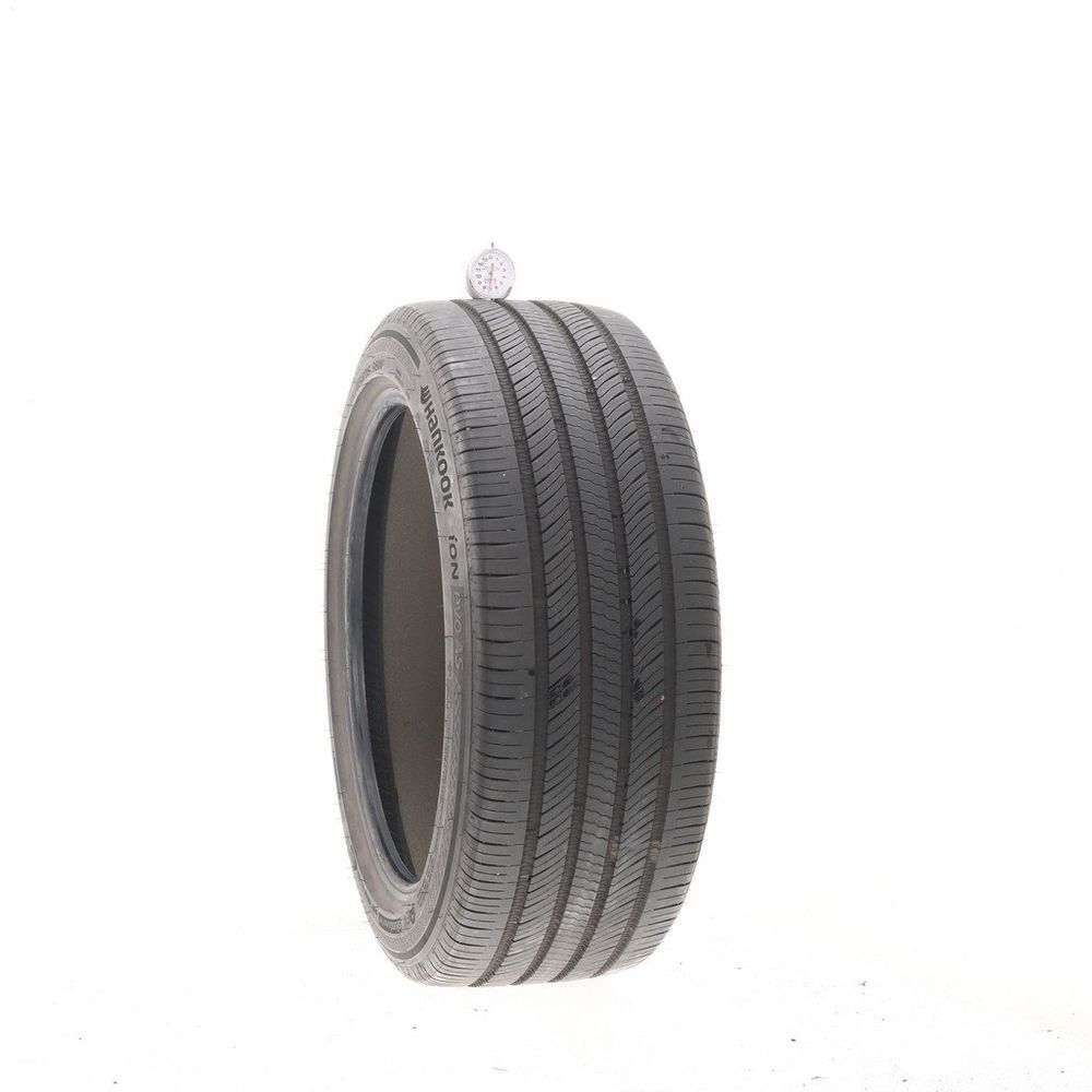 Set of (2) Used 235/45R18 Hankook iON evo AS IH01 EV Sound Absorber 98W - 7-8/32 - Image 1