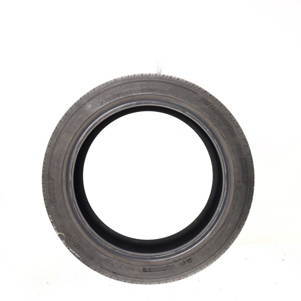 Set of (2) Used 235/45R18 Hankook iON evo AS IH01 EV Sound Absorber 98W - 7-8/32 - Image 3