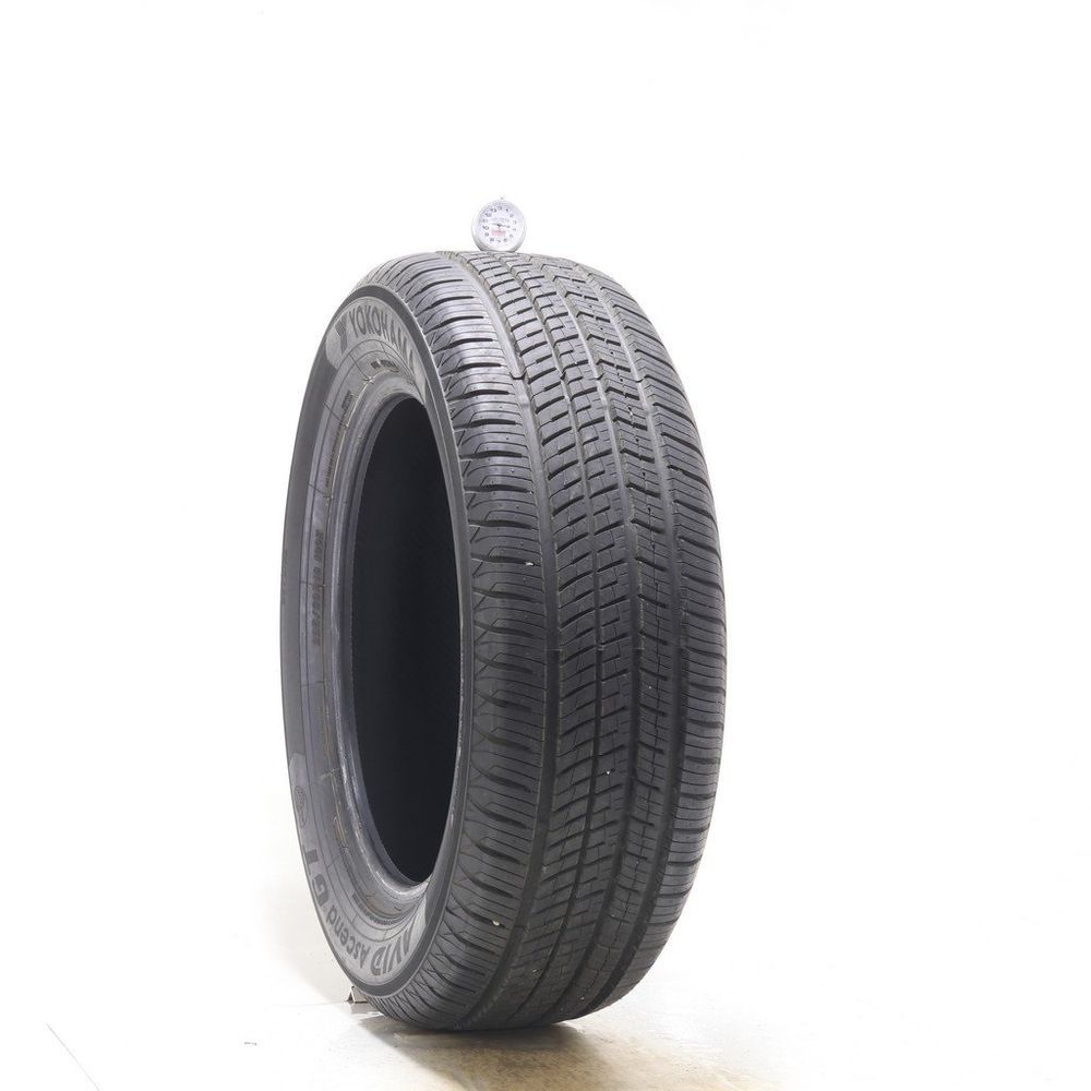 Set of (2) Used 225/60R18 Yokohama Avid Ascend GT 100H - 10.5-12/32 - Image 1