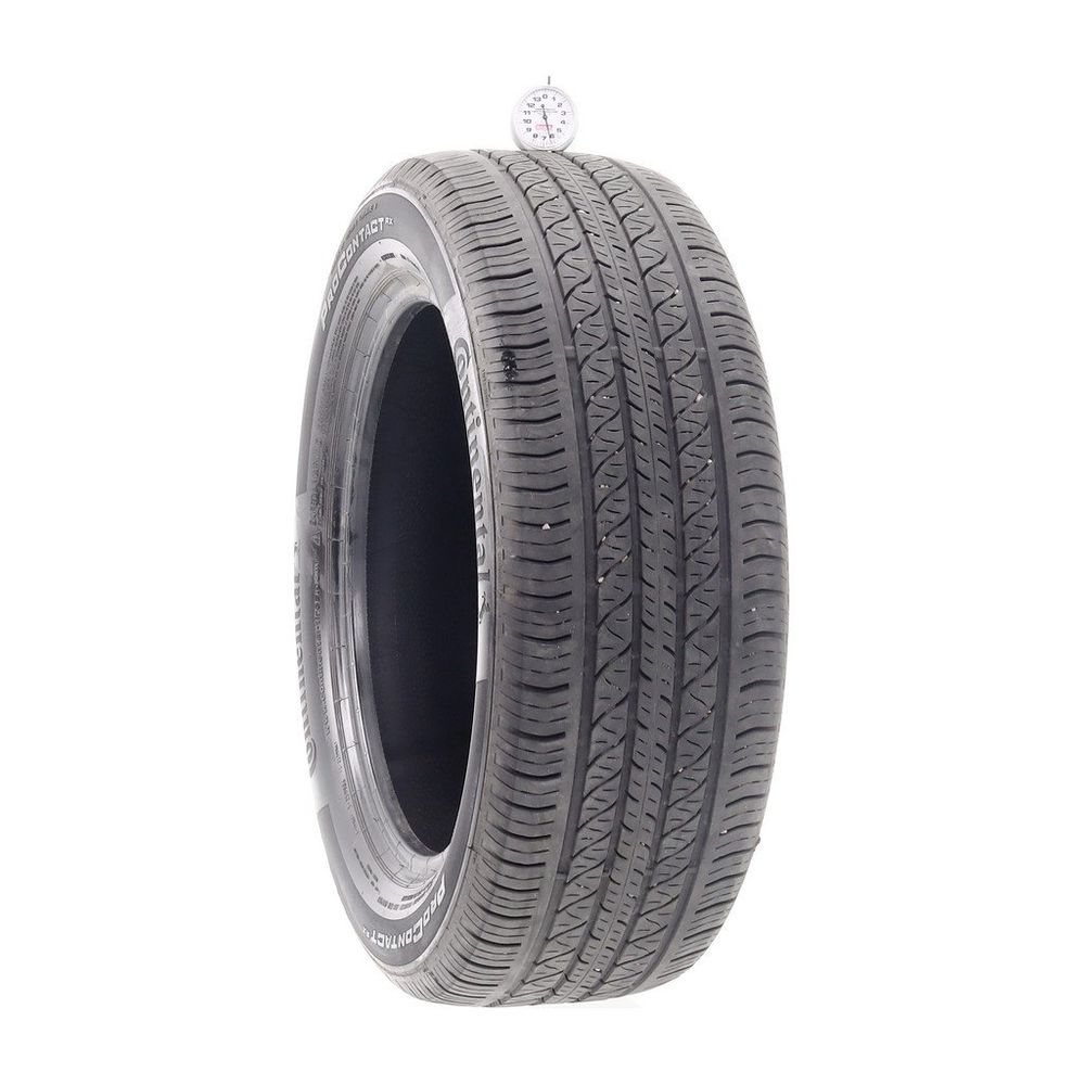 Set of (2) Used 205/55R16 Continental ProContact RX 91H - 6.5-7.5/32 - Image 1