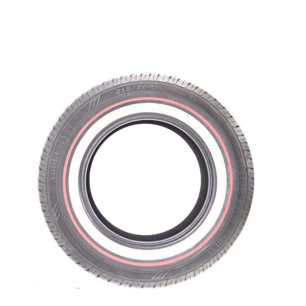 New 215/70R15 Vogue Custom Built Radial Red/White 103H - Image 3