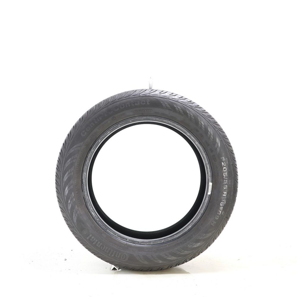 Set of (2) Used 205/55R16 Continental ContiProContact 89H - 5-6.5/32 - Image 6