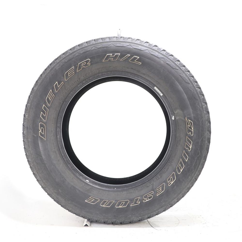 Set of (2) Used 245/70R17 Bridgestone Dueler H/L Alenza Plus 108T - 6-7/32 - Image 6