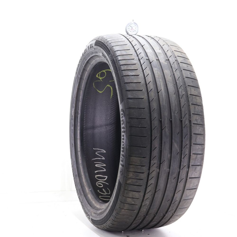 Set of (4) Used 285/40R21 Continental ContiSportContact 5 AO SUV 109Y - 5-6.5/32 - Image 1