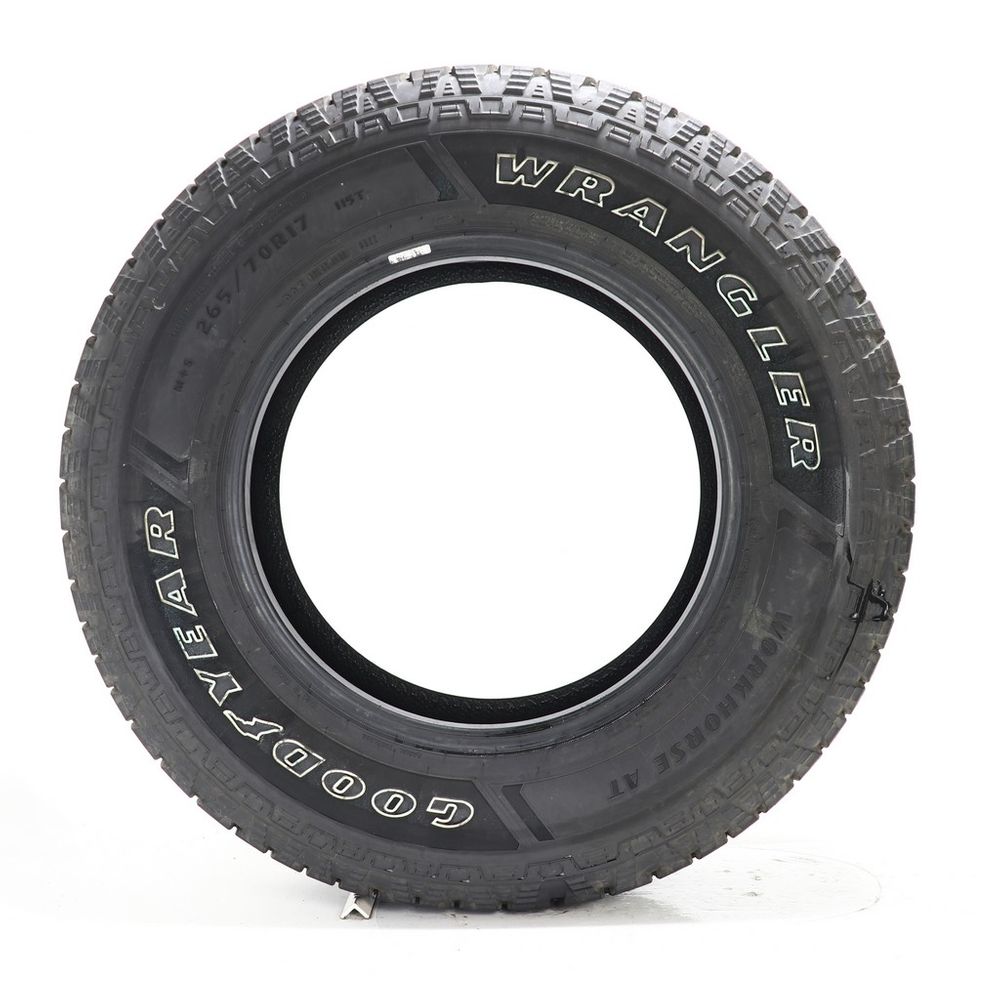 Driven Once 265/70R17 Goodyear Wrangler Workhorse AT 115T - 11.5/32 - Image 3