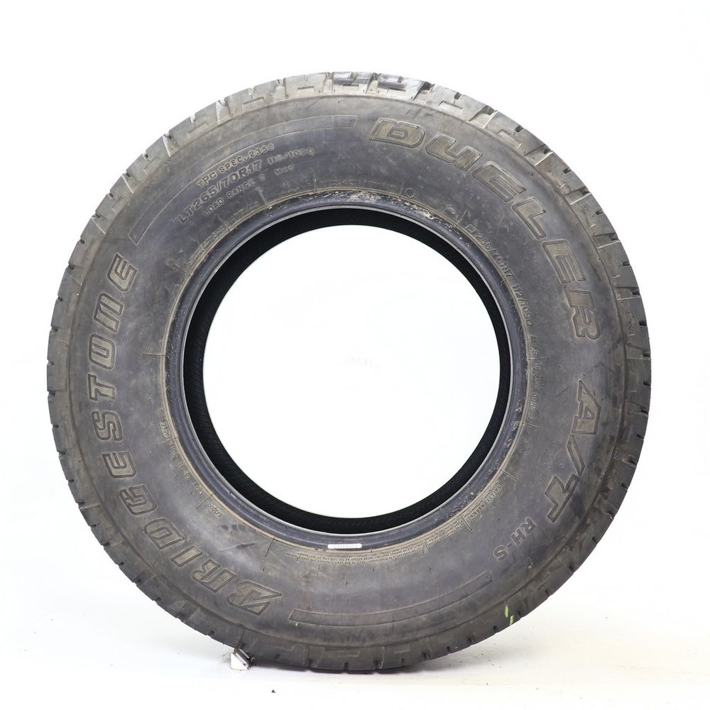Set of (2) Used LT 265/70R17 Bridgestone Dueler A/T RH-S 112/109Q - 13.5-14/32 - Image 6