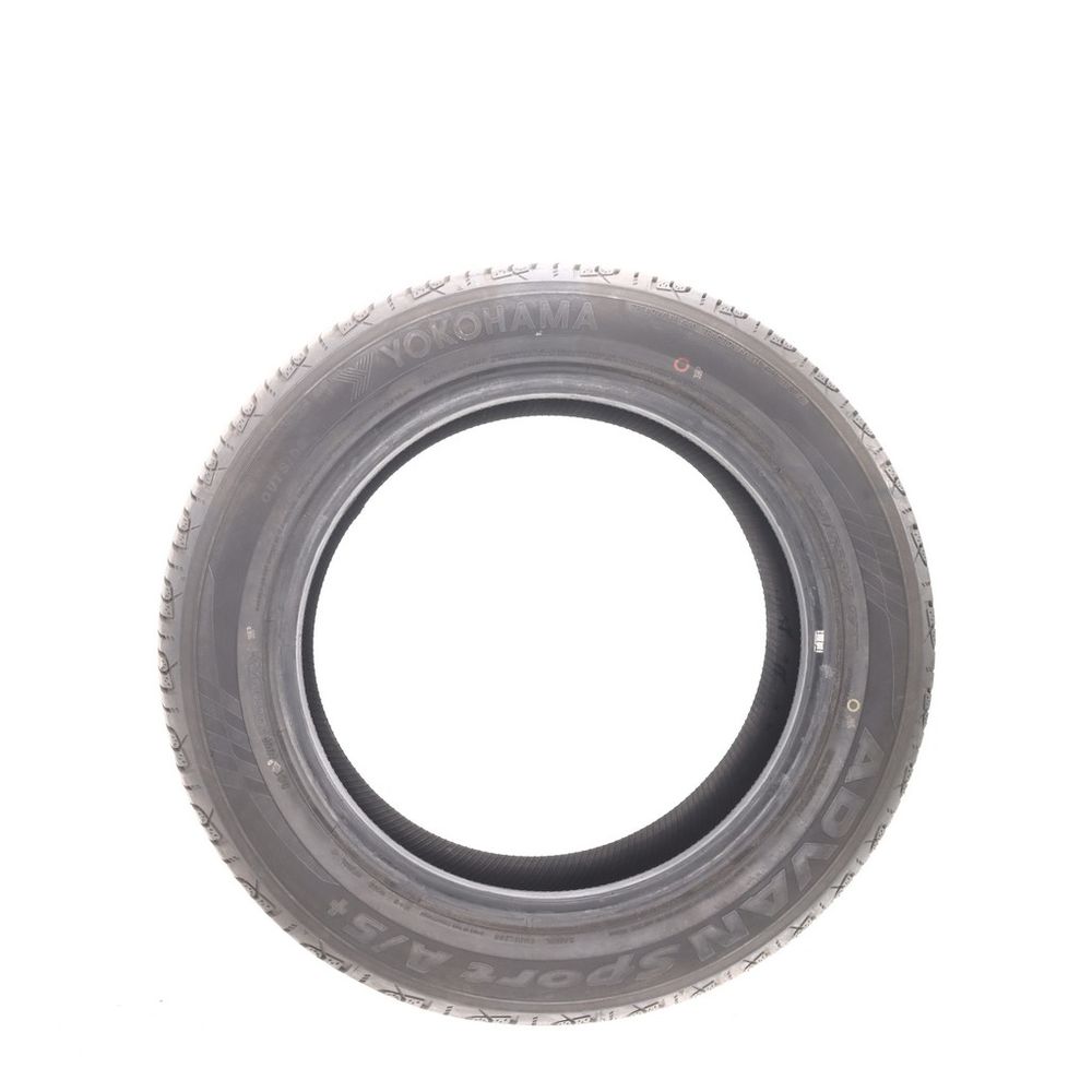 Set of (2) Driven Once 225/55R17 Yokohama Advan Sport A/S Plus 97W - 10/32 - Image 3