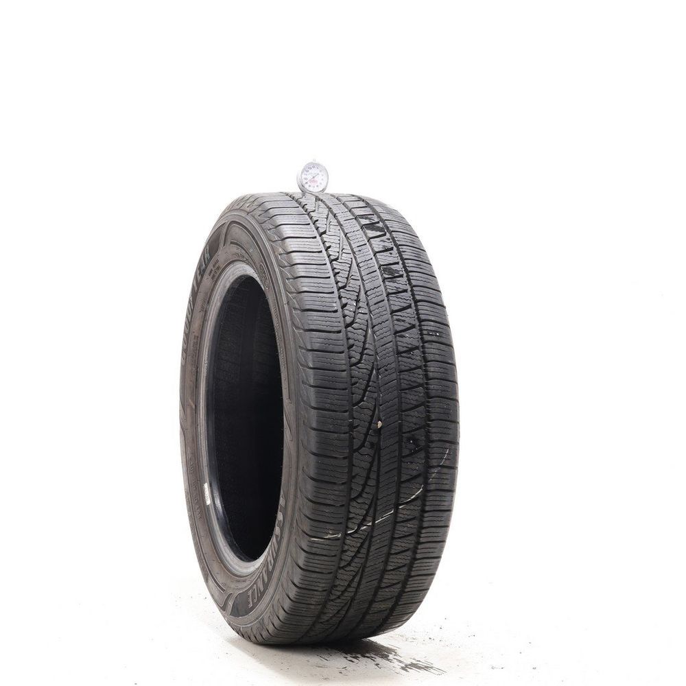 Set of (2) Used 235/55R17 Goodyear Assurance WeatherReady 99H - 9/32 - Image 1