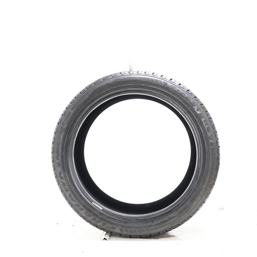 Set of (2) Used 245/40R18 Firestone Firehawk AS 97V - 7-8/32 - Image 3