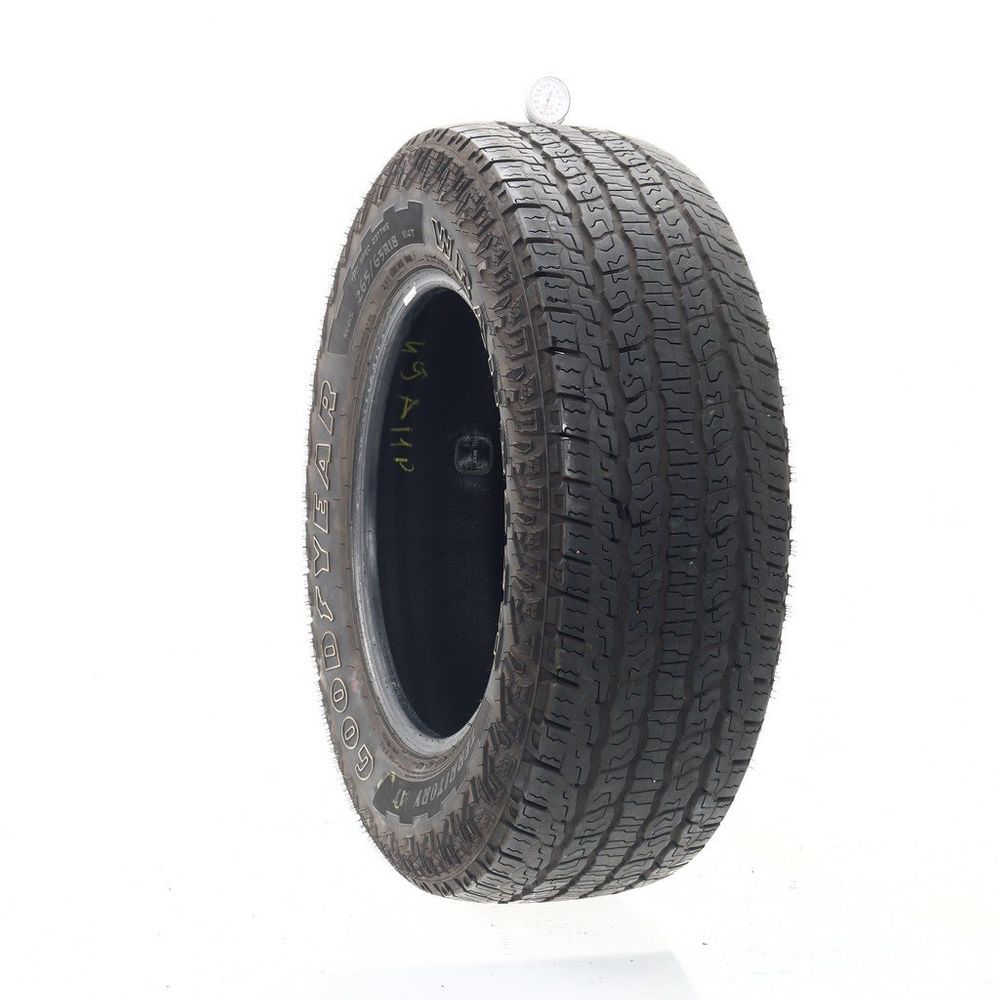 Set of (2) Used 265/65R18 Goodyear Wrangler Territory AT 114T - 7.5-8/32 - Image 1