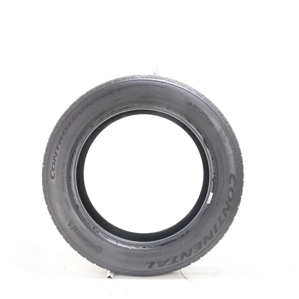 Set of (4) Used 235/55ZR18 Continental ControlContact Sport SRS Plus 100W - 7-7.5/32 - Image 3