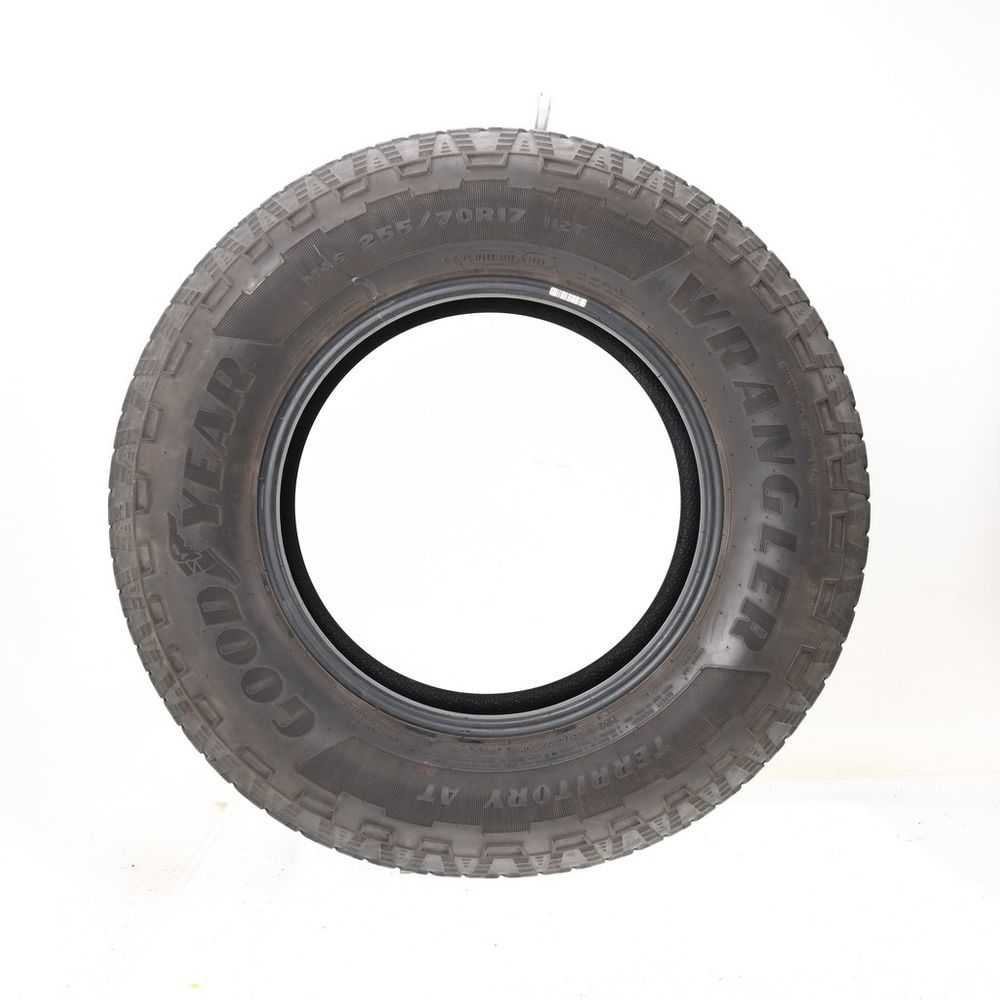 Set of (2) Used 255/70R17 Goodyear Wrangler Territory AT 112T - 8-8.5/32 - Image 3