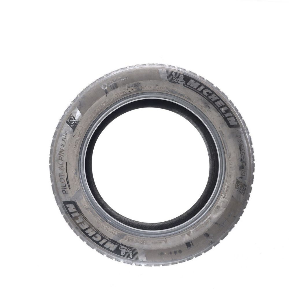 Used 255/55R19 Michelin Pilot Alpin 5 SUV NO 111V - 8.5/32 - Image 3