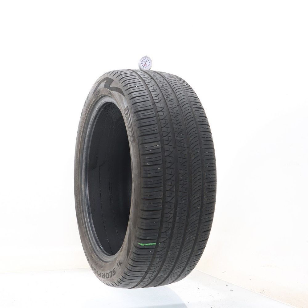Set of (2) Used 265/45R21 Pirelli Scorpion Zero 104T - 7.5-8/32 - Image 1