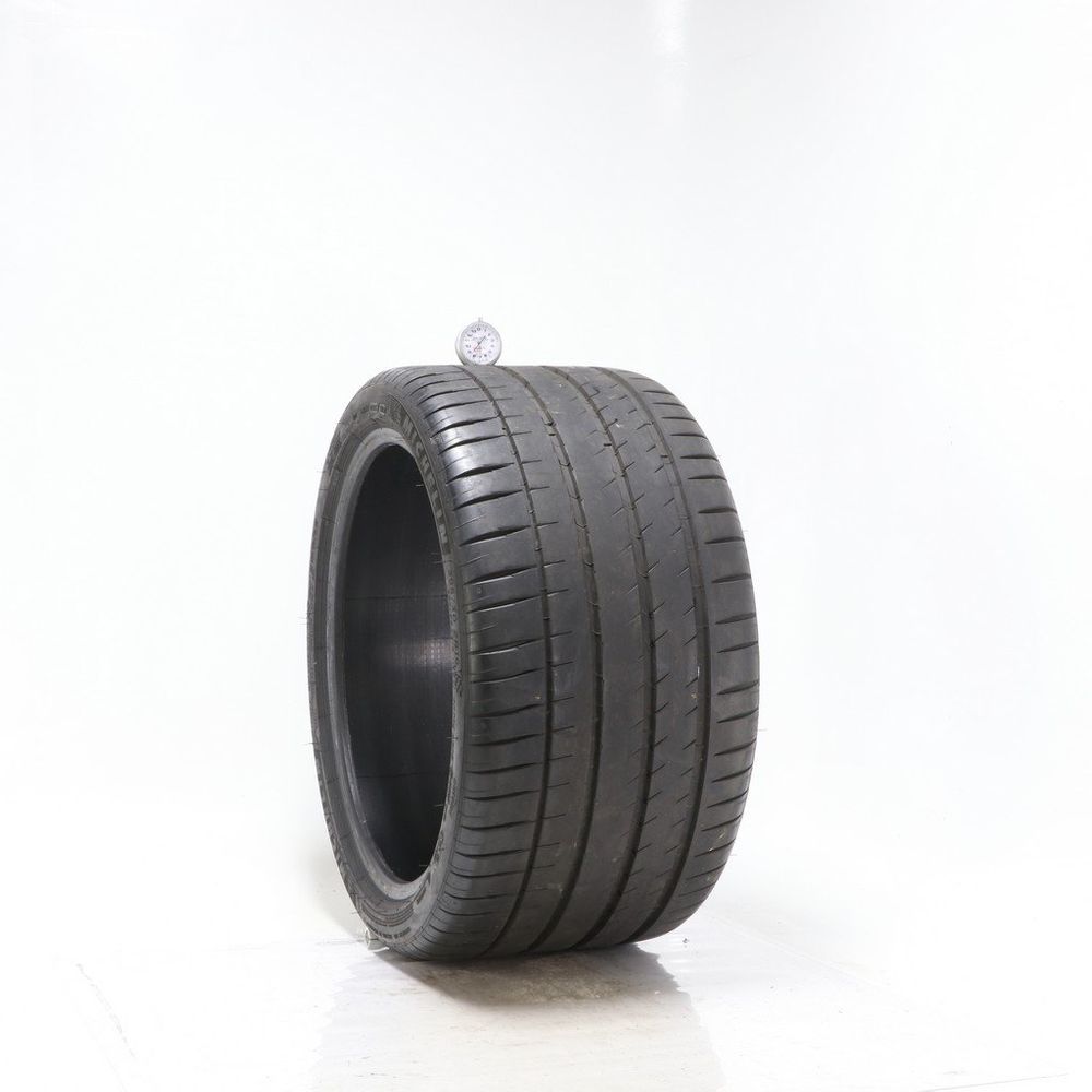 Set of (2) Used 295/30ZR19 Michelin Pilot Sport 4 S 100Y - 8.5-9/32 - Image 1