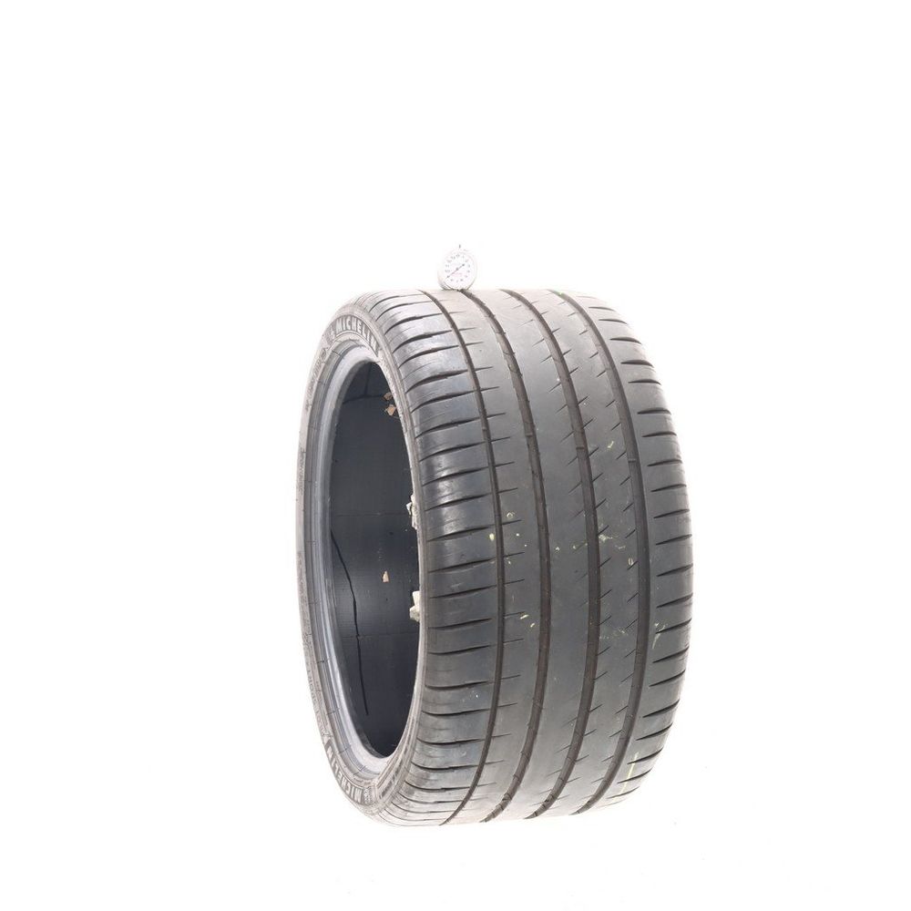 Set of (2) Used 295/30ZR19 Michelin Pilot Sport 4 S 100Y - 8.5-9/32 - Image 4