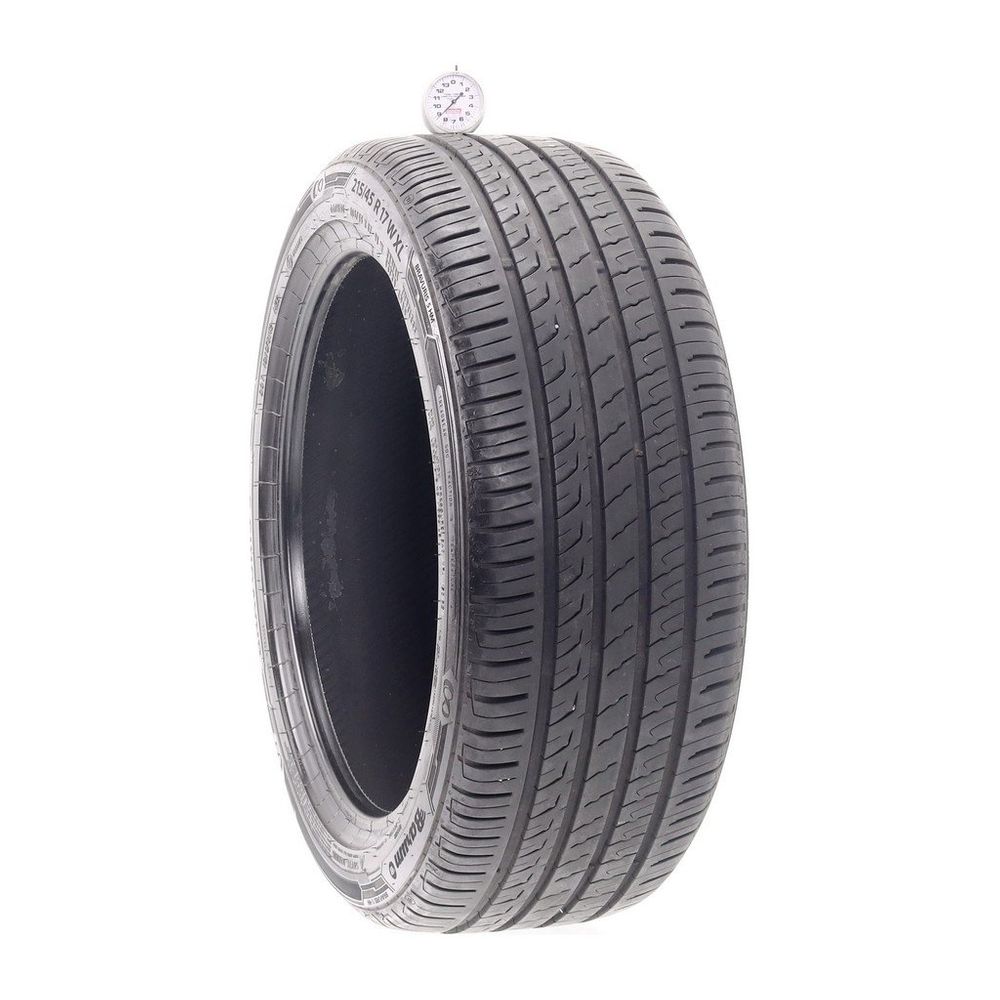 Set of (2) Used 215/45R17 Barum Bravuris 5 HM 91W - 8.5-9/32 - Image 1